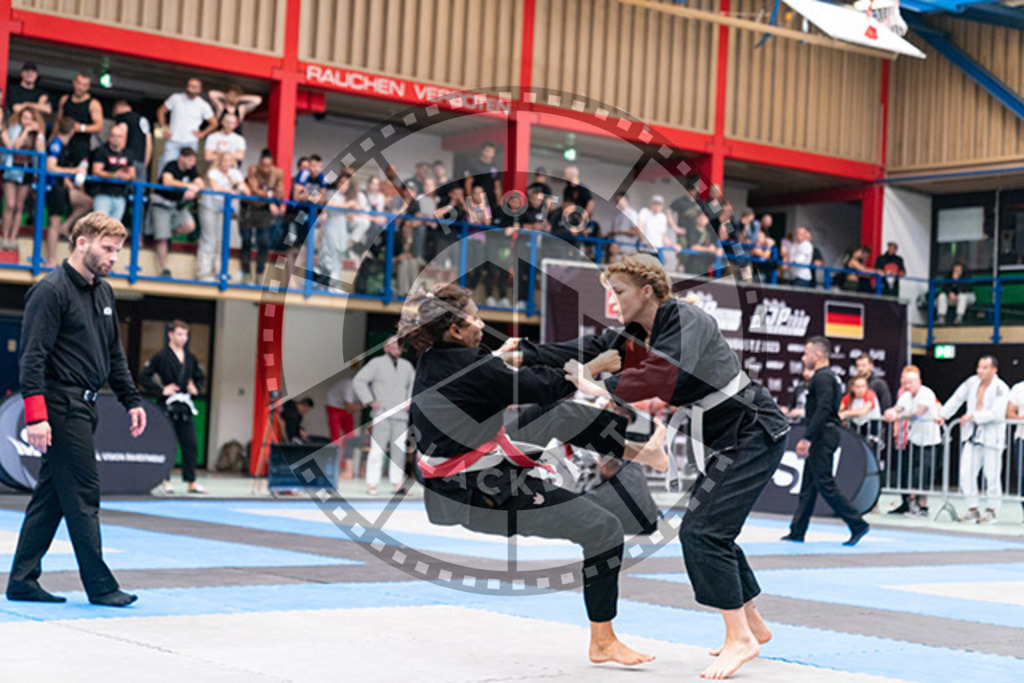 20230826PBB56269 | Fighters compete during the AJP INTLPRO BJJ and grappling competition in Hamburg, Germany, on August 26 2023.