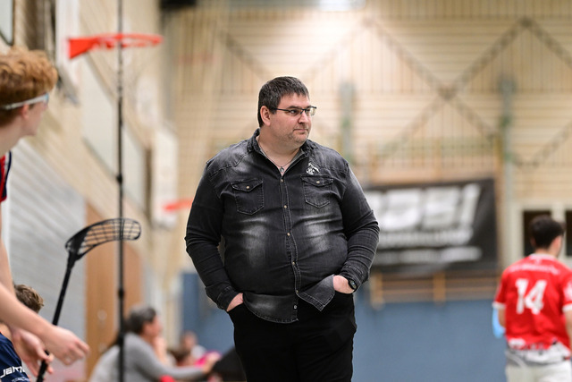 Floorball I Herren I Saison 2024-2025 I 2. FBL Herren Nord-West I 12. Spieltag I MTV Mittelnkirchen - SSF Dragons Bonn II I 037749 | Der Sportfotograf. - Realisiert mit Pictrs.com