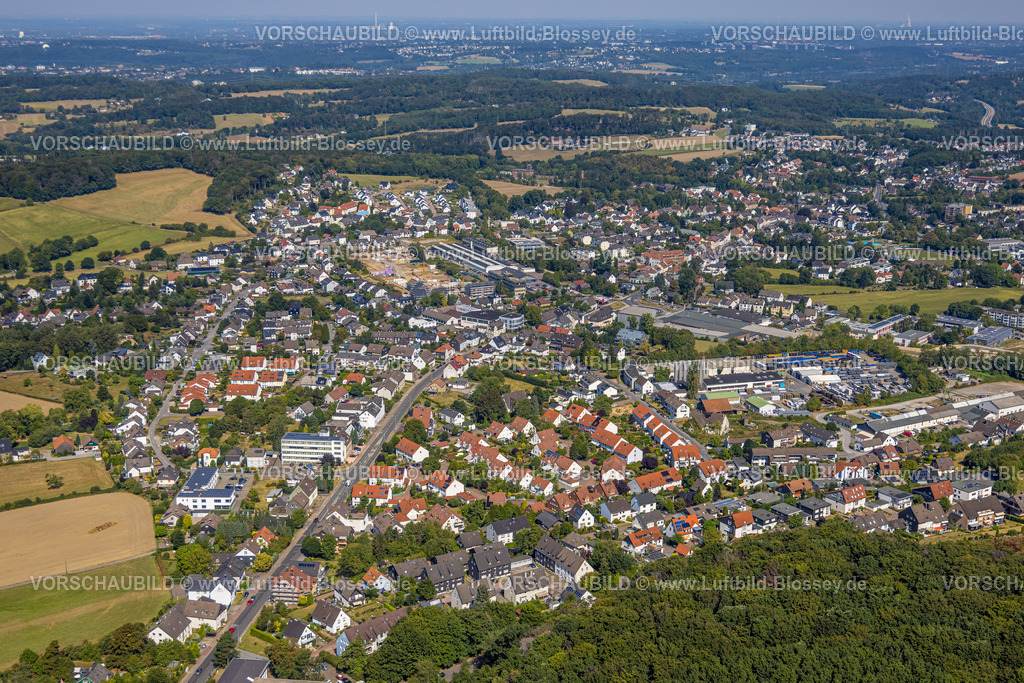 Sprockhoevel220808083 | Luftbild, Ansicht Ortsteil Niedersprockhövel, Sprockhövel, Ruhrgebiet, Nordrhein-Westfalen, Deutschland