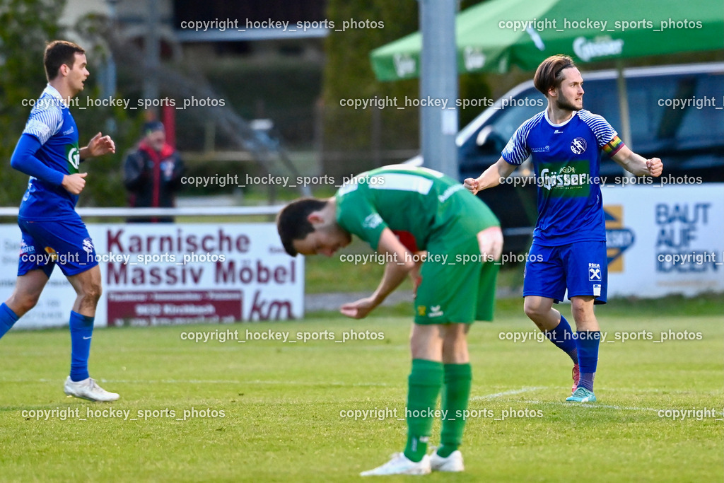 Dellach Gail vs. Rapid Lienz | #23 Maximilian Wastian Dellach Gail, Dellach Gail vs. Rapid Lienz, Dellach Gail vs. Rapid Lienz am 26.04.2024 in Dellach (Sportplatz Dellach Gail), Austria, (Photo by Bernd Stefan)