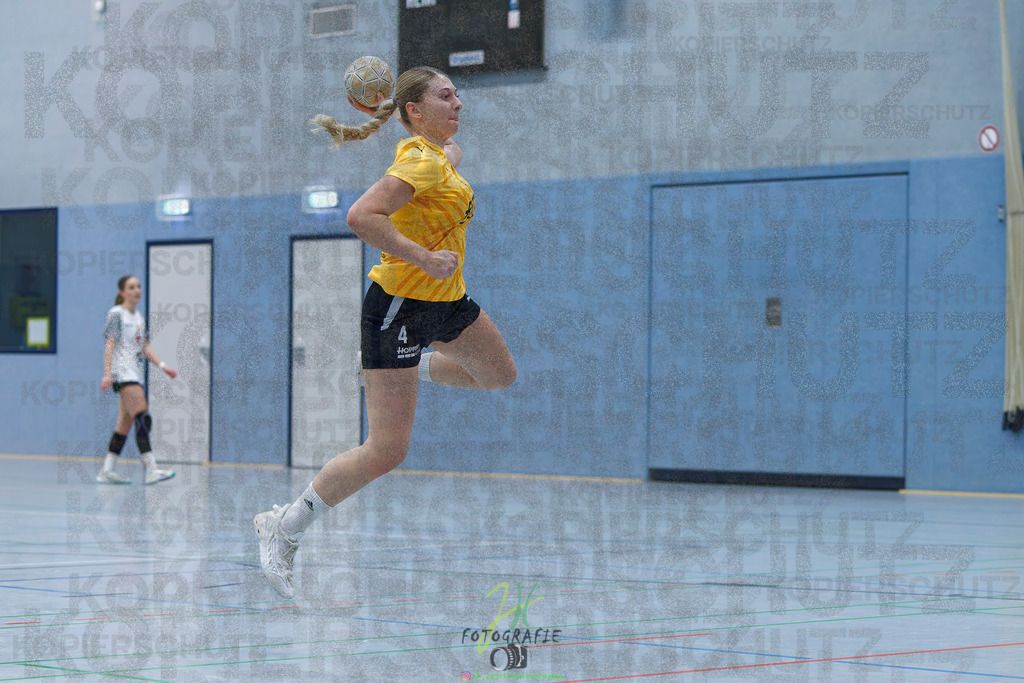 Frauen Oberliga Mitte (HHV); HSG Eibelshausen/Ewersbach - HSG Wettenberg II | Frauen Oberliga Mitte (HHV); HSG Eibelshausen/Ewersbach - HSG Wettenberg II am 13.12.2025 in Steinbrücken (Sporthalle am Hammerweiher)Photo © 2025 - Jörg Heinrich - Realisiert mit Pictrs.com