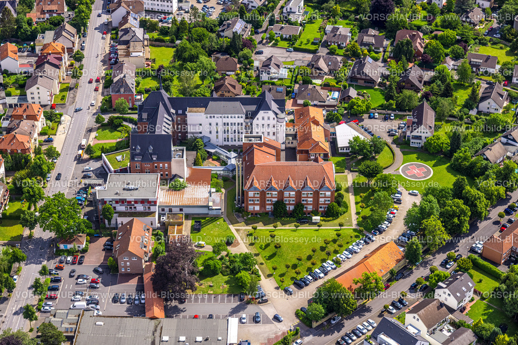 Werl220600729 | Luftbild, Mariannen-Hospital, Werl, Soester Boerde, Nordrhein-Westfalen, Deutschland
