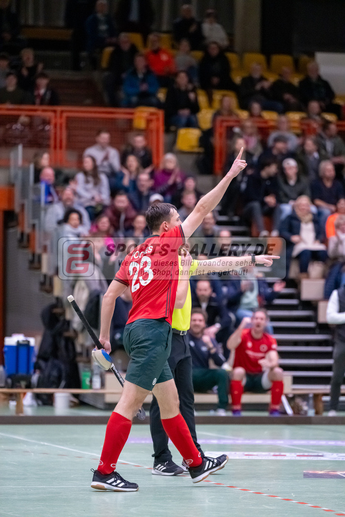 HK_20250110_101313 | 1. Bundesliga Halle Herren Crefelder HTC - Uhlenhorst Mülheim am 10.1.2025 Glockenspitz Halle Krefeld, Krefeld ,