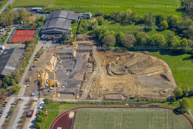 Bergkamen230406344 | Luftbild, Baustelle am Sportzentrum Weddinghofen, Weddinghofen, Häupenweg, Bergkamen, Ruhrgebiet, Nordrhein-Westfalen, Deutschland