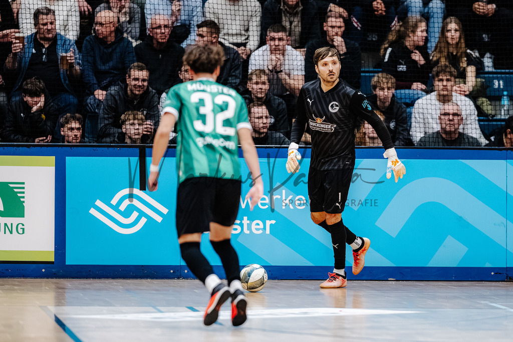 47. Stadtmeisterschaften im Hallenfußball 2025, Endrunde | Stadtmeisterschaften im Hallenfußball 2025, Endrunde, Sporthalle Berg Fidel in Münster. Foto: sportfotografie.ms | Markus Paletta - Realisiert mit Pictrs.com