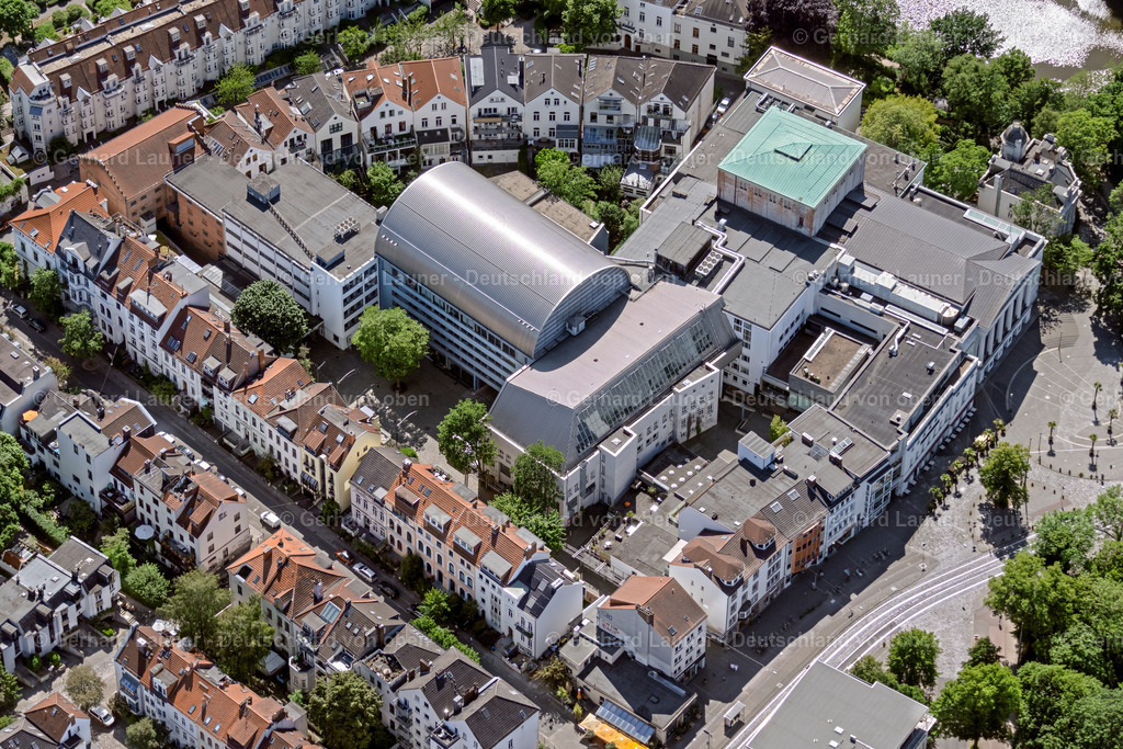 4029953 | BREMEN 01.06.2020 Gebäude des Konzerthauses und Theater- Schauspielhauses am Goetheplatz im Ortsteil Ostertor in Bremen, Deutschland.