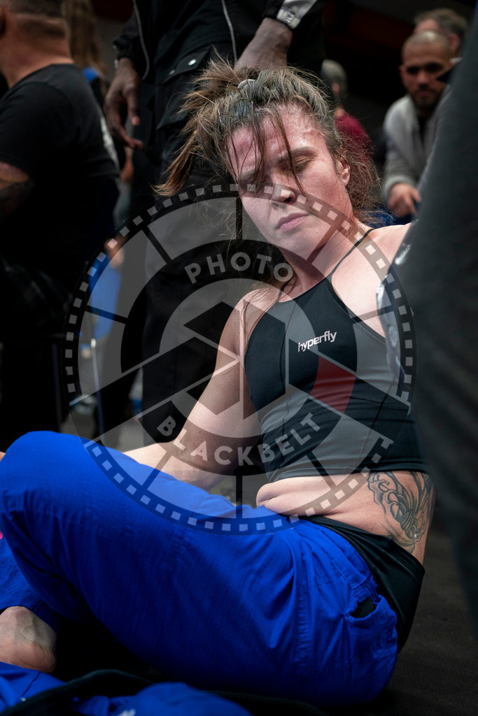20240126PBB1865 | Fighters compete during the Brazilian Jiu-Jitsu European Championship of the IBJJF in Paris, France, on January 26, 2024.