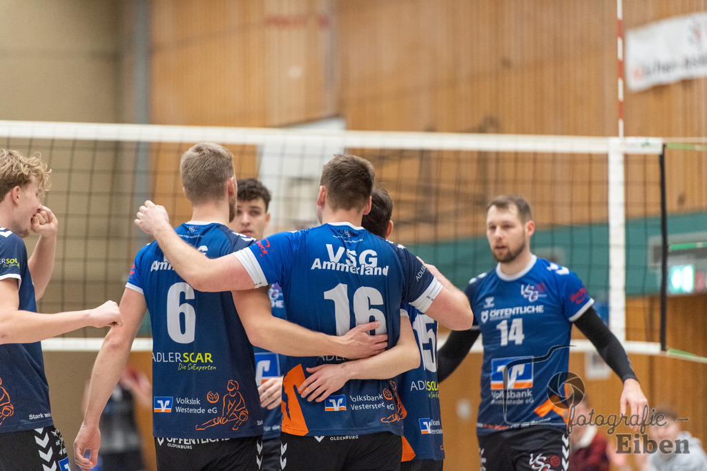 Oldenburger TB-VSG Ammerland | Volleyball Regionalliga; Oldenburger TB-VSG Ammerland am 24.01.2026 in Oldenburg (Sporthalle Haarenesch), Photo: Philip Eiben 2026 - Realisiert mit Pictrs.com