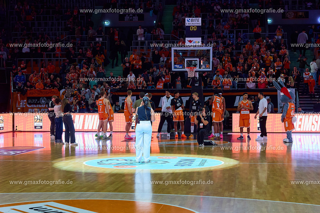 GER, ratiopharm ulm vs. RASTA Vechta, Basketball, 10. Spieltag, EasyCredit Bundesliga, Spielzeit 2025/2026, 13.12.2025 | GER, ratiopharm ulm vs. RASTA Vechta, Basketball, 10. Spieltag, EasyCredit Bundesliga, Spielzeit 2025/2026, 13.12.2025Foto: Gerald Oelze-de Stoppany