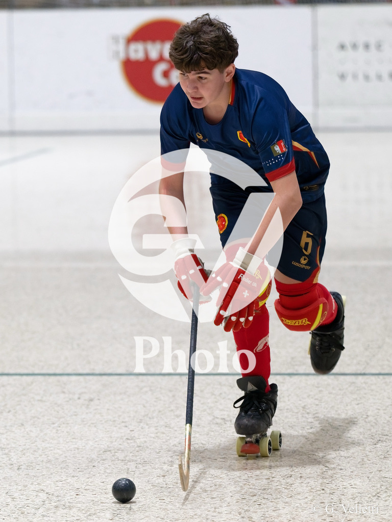U17  - SC Thunerstern  v Geneve RHC A  |  during the U17  match between SC Thunerstern  and Geneve RHC A  at Centre sportif de la queue d'arve in Geneve, Switzerland