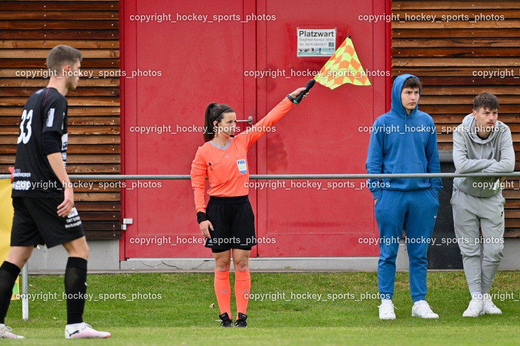 ASK Klagenfurt vs. SK Vorwärts Steyr 21.4.2024 | Lena Hirtl Referee, ASK Klagenfurt vs. SK Vorwärts Steyr 21.4.2024, ASK Klagenfurt vs. SK Vorwärts Steyr am 21.04.2024 in Klagenfurt (ASK Sportzentrum Fischl), Austria, (Photo by Bernd Stefan)