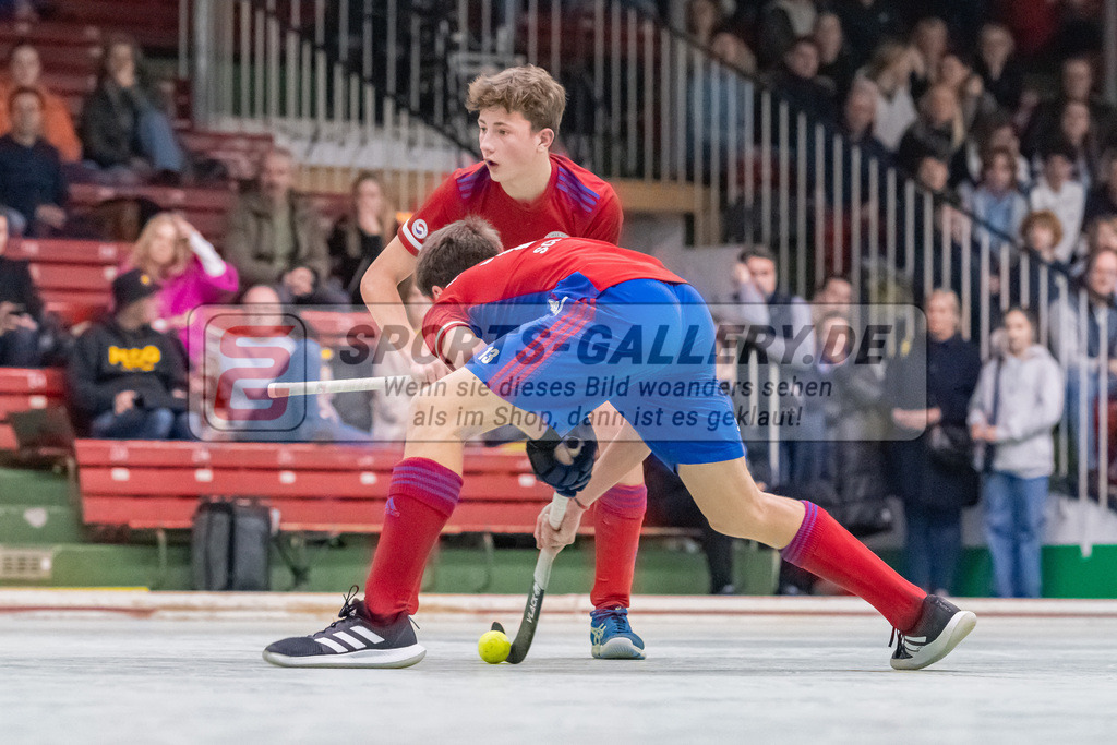 HK_20230304_105823 | Deutsche Meisterschaft MU16 Zehlend. Wespen - Mannheimer HC am 4.3.2023 RWK, Köln ,