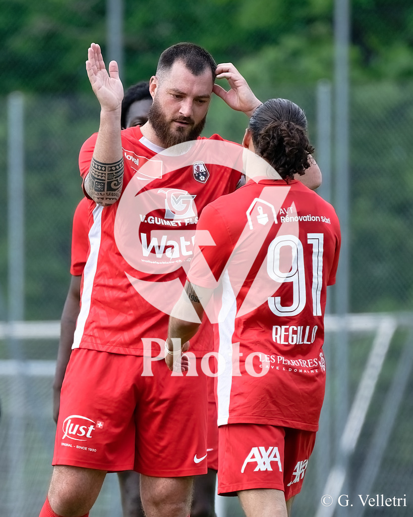 Promotion League - FC Grand-Saconnex v FC Luzern U-21 | during the Promotion League game between FC Grand-Saconnex and FC Luzern U-21 at Stade du Blanché in Grand-Saconnex, Switzerland