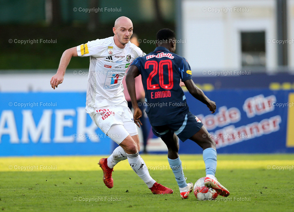 A_LUI-271124_08 | SPORT FUSSBALL ADMIRAL BUNDESLIGA RZ PELLETS  WAC-RED BULL SALZBURG IM BILD:NICOLAS WIMMER (WAC) UND SAMSAON BAIDOO (RED BULL SALZBURG) FOTO:FOTOLUI/MW