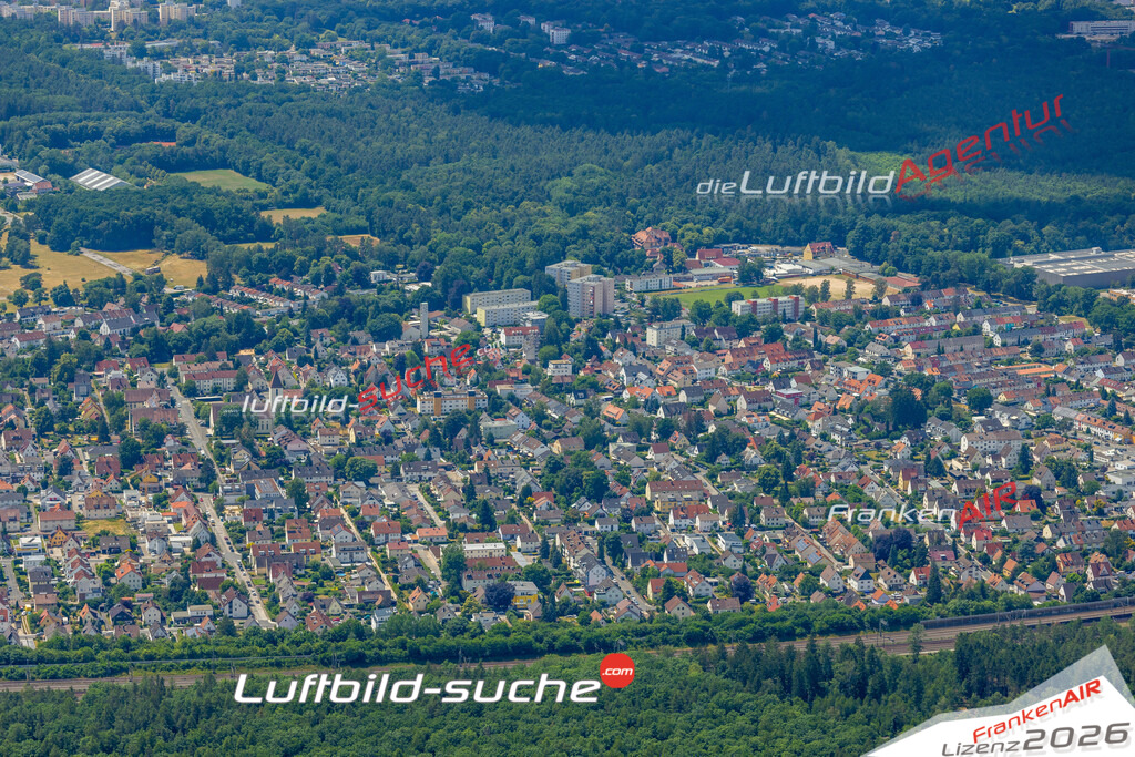 Das Luftbild zeigt : Altenfurt Nürnberg - Die Luftaufnahme wurde 2023 vom UL-Flugzeug aus erstellt ( keine Drohne ) - Hochauflösende Luftaufnahme - Für grossformatige Ausdrucke geeignet. Die Geschenkidee !Mit Lizenz und Bildrechte bestellbar