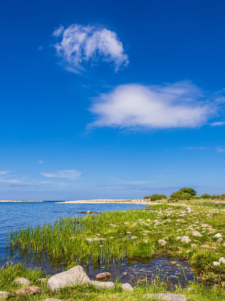 Landschaft an der Ostseeküste auf der Insel Öland in Schweden | Landschaft an der Ostseeküste auf der Insel Öland in Schweden.