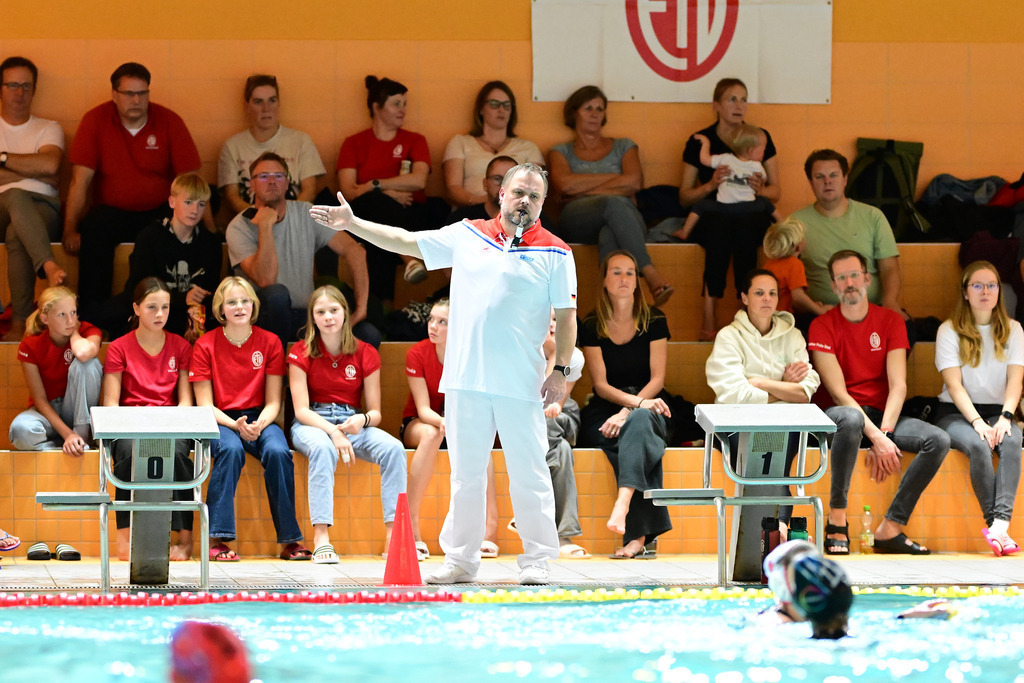 Wasserball I Frauen I Saison 2024-2025 I Bundesliga I 2. Spieltag I Eimsbütteler TV - SV Bayer Uerdingen 08 | Der Sportfotograf. - Realisiert mit Pictrs.com