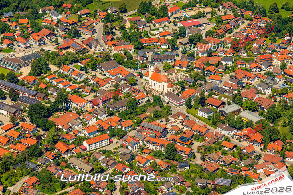 Luftaufnahme der Stadt Glonn - Die Luftaufnahme wurde 2025 vom UL-Flugzeug heraus erstellt ( keine Drohne ) - Hochauflösende Luftaufnahme - für professionelle Ausdrucke geeignet. Die Geschenkidee !Mit Lizenz und Bildrechte bestellbar