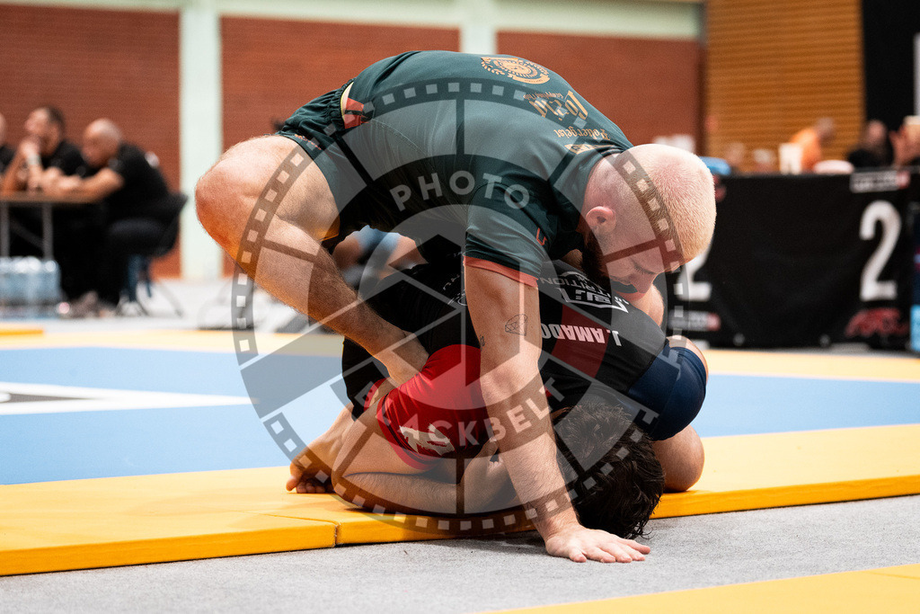 20250906PBB0732 | Fighters compete during the ADCC European Trials  competition in Warsaw, Poland, on September 6, 2025.