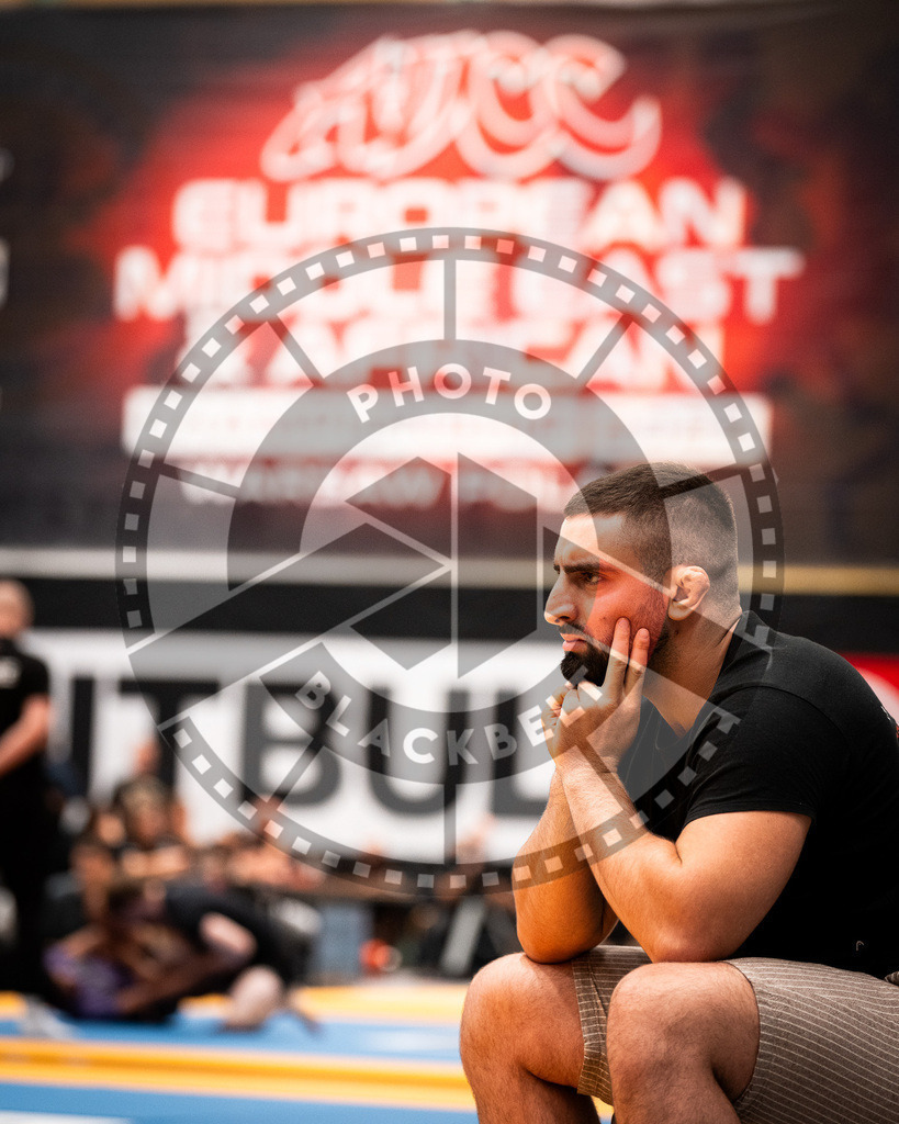 20250906PBB0194 | Fighters compete during the ADCC European Trials  competition in Warsaw, Poland, on September 6, 2025.