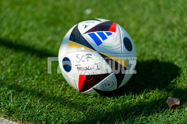 20240915NSZ_5806 | Trainingsball FrankfurtDEU, Leverkusen, 15.09.2024 Fußball, Google Pixel Frauen-Bundesliga, Saison 2024/2025, Bayer 04 Leverkusen - Eintracht Frankfurt - Realisiert mit Pictrs.com