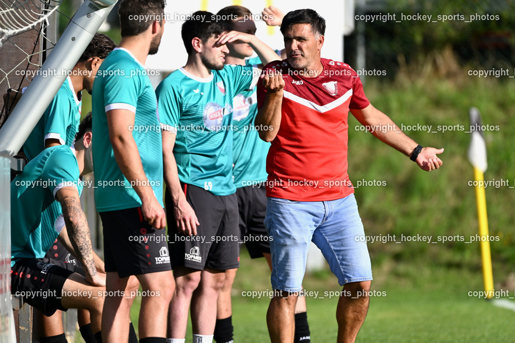 MSC Magdalen vs. ATUS Nötsch  | Headcoach ATUS Nötsch Thomas Gilgenreiner, MSC Magdalen vs. ATUS Nötsch , MSC Magdalen vs. ATUS Nötsch  am 18.07.2025 in Villach (Sportplatz Magdalen), Austria, (Photo by Bernd Stefan)
