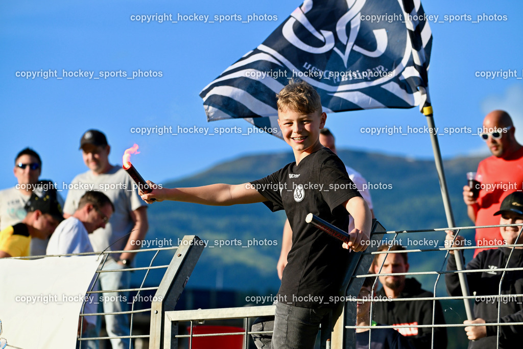 SV Spittal vs. SAK | Bengalen, SV Spittal Fans, SV Spittal vs. SAK, SV Spittal vs. SAK am 24.05.2024 in Spittal an der Drau (Goldeck Stadion), Austria, (Photo by Bernd Stefan)
