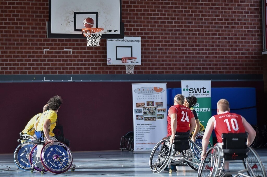 2024-11-23-0329 | RSKV Tuebingen vs. Alba Berlin, Rollstuhlbasketball, 2. Bundesliga Sued, 5. Spieltag, Saison 2024/2025, 23.11.2024, Foto: Ralph Kunze - Realisiert mit Pictrs.com