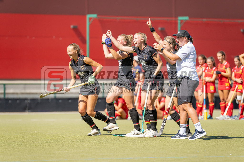 HK_20230823_103932 | 4 Nations Tournament Spiel um Platz 1 ( WU21 ) Germany - Spanien am 23.8.2023 DHC Düsseldorf, Düsseldorf ,