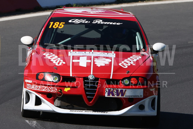 FIA European Hill Climb Championship – Rechberg 2026 | FIA European Hill Climb Championship at Rechberg, held from 24 to 26 April 2026 near Tulwitz, Styria, Austria. The image shows Stephan OGRIS (AUT) Alfa Romeo 147 JTD Cup.