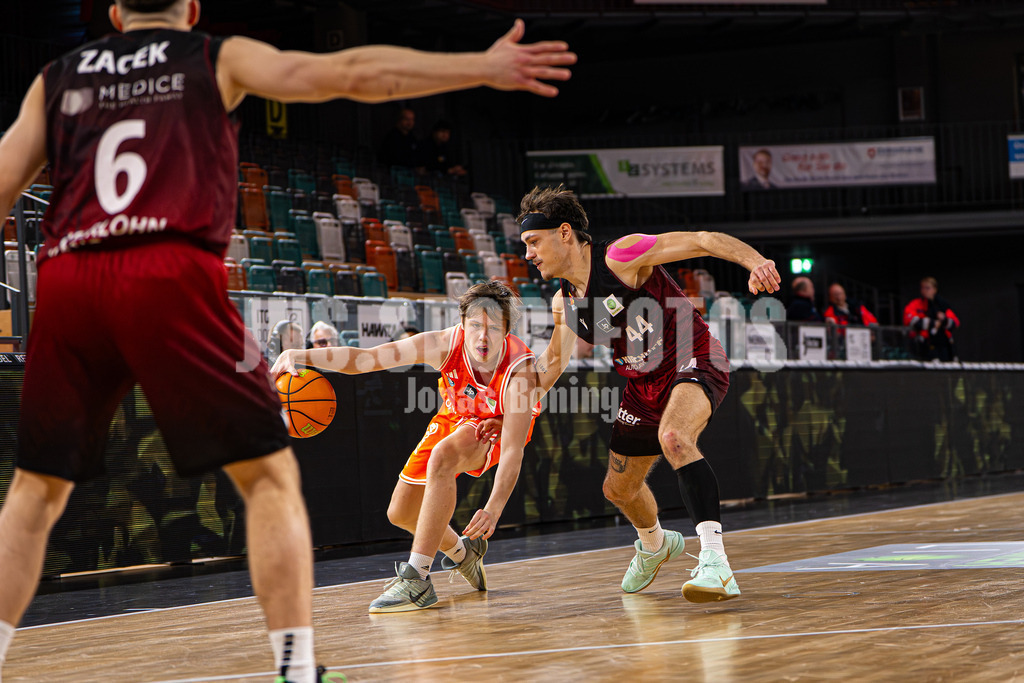 Basketball I Herren I Saison 2025-2026 I ProB Nord I 21. Spieltag I Rasta Vechta II - Iserlohn Kangaroos I 3157 | Epke Kruthaup (2, RASTA Vechta II) - Realisiert mit Pictrs.com