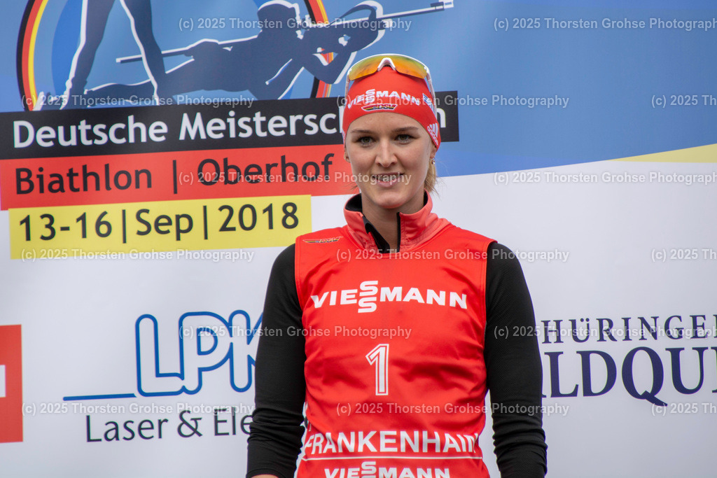 Deutsche Meisterschaften Biathlon | Deutsche Meisterschaften Biathlon, Speziallanglauf Frauen am 14.09.2018 in der DKB SKI ARENA in Oberhof, (Deutschland)

Bild: Denise Herrmann Sieger im Speziallanglauf - Realisiert mit Pictrs.com