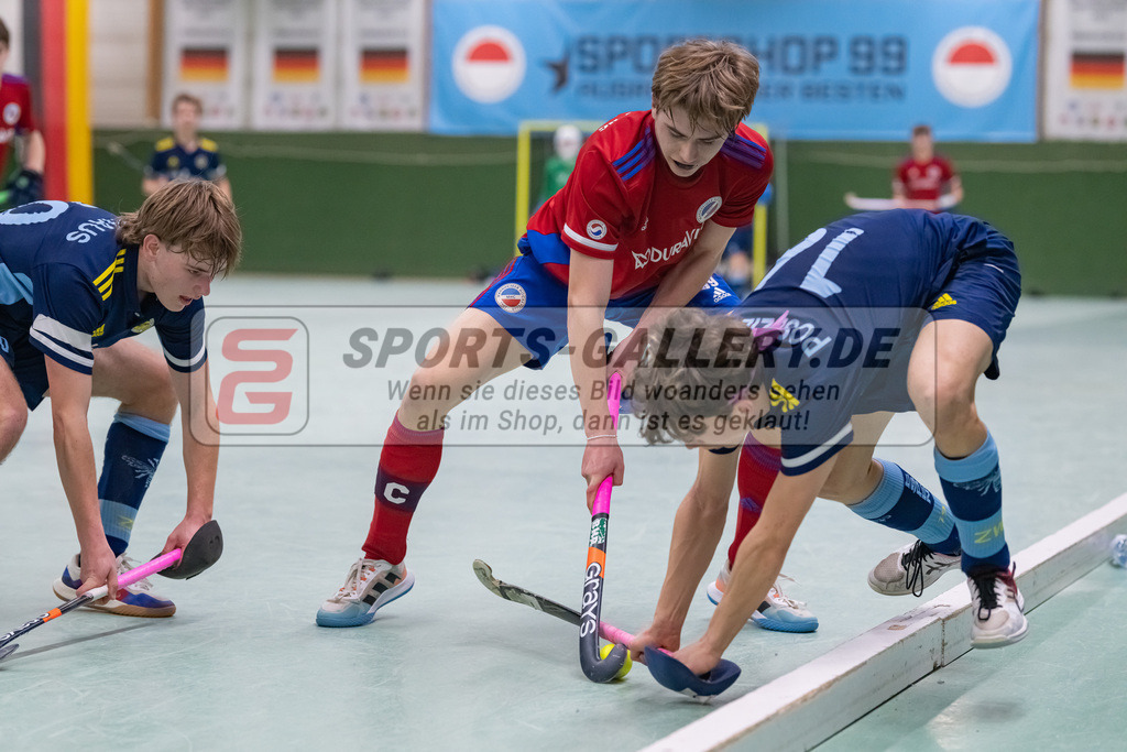 HK_20230304_105851 | Deutsche Meisterschaft MU16 Zehlend. Wespen - Mannheimer HC am 4.3.2023 RWK, Köln ,