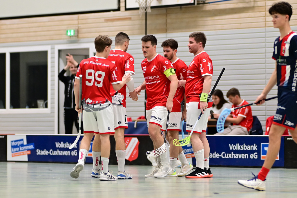 Floorball I Herren I Saison 2024-2025 I 2. FBL Herren Nord-West I 12. Spieltag I MTV Mittelnkirchen - SSF Dragons Bonn II I 036934 | Der Sportfotograf. - Realisiert mit Pictrs.com