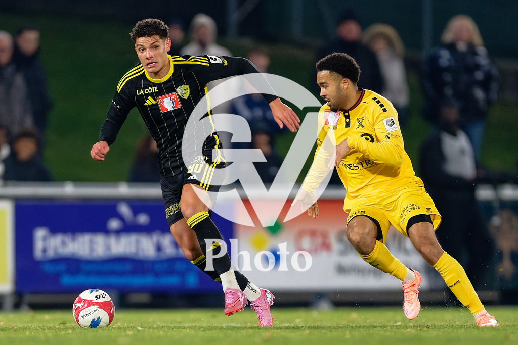 Coupe Suisse - 1/8 de finale - FC Stade Nyonnais v Neuchatel Xamax |  during the Coupe Suisse - 1/8 de finale match between FC Stade Nyonnais and Neuchatel Xamax at Centre sportif de Colovray in Nyon, Switzerland