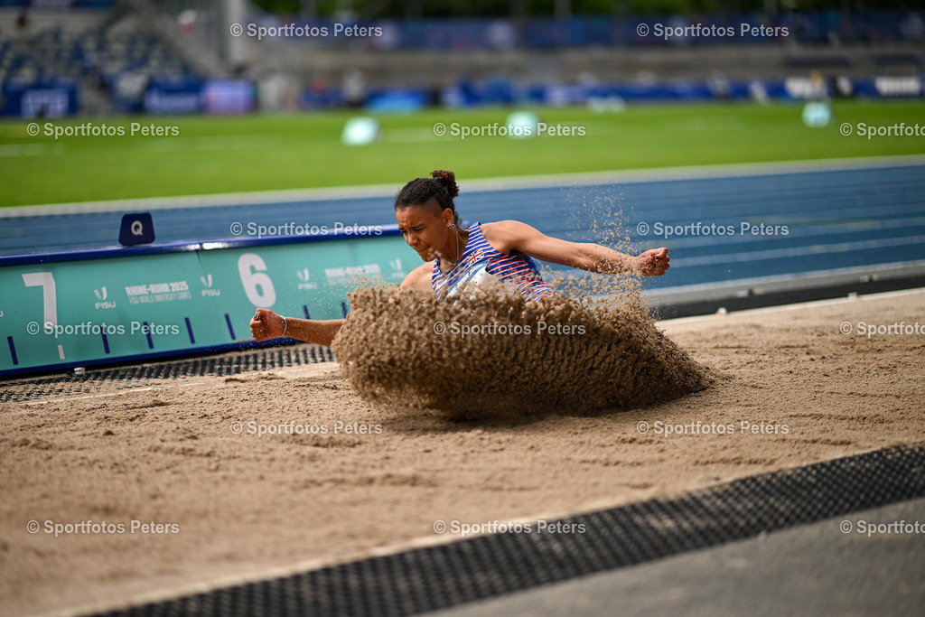 KP1_7037_1 | 21.07.2025, xkaix, Leichtathletik, FISU World University Games 2025 v.l. Cleo May Martin-Evans (Großbritannien) - Realisiert mit Pictrs.com