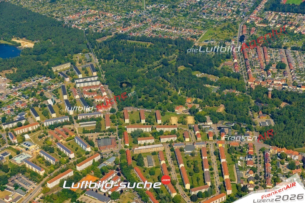 Wittenberge Bild- Das Luftbild wurde 2025 vom UL-Flugzeug heraus erstellt ( keine Drohne bzw. Drohnenaufnahme ) - Hochauflösende Luftaufnahme -Nicht vergleichbar mit Google Maps oder Satelittenbilder- Die Geschenkidee !Mit Lizenz und Bildrechte bestellbar - CC