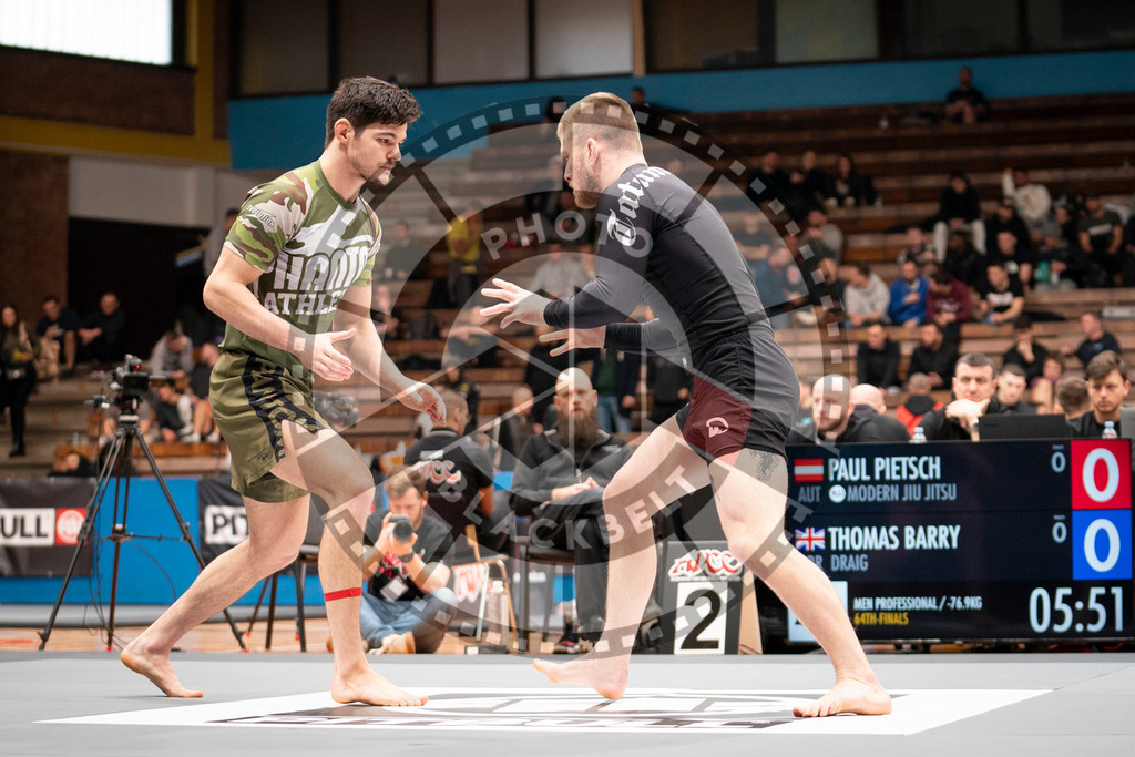 20240217PBB01483 | Fighters compete during the ADCC European, Middle Eastern and African Championship in Zagreb, Croatia, on February 17, 2024.