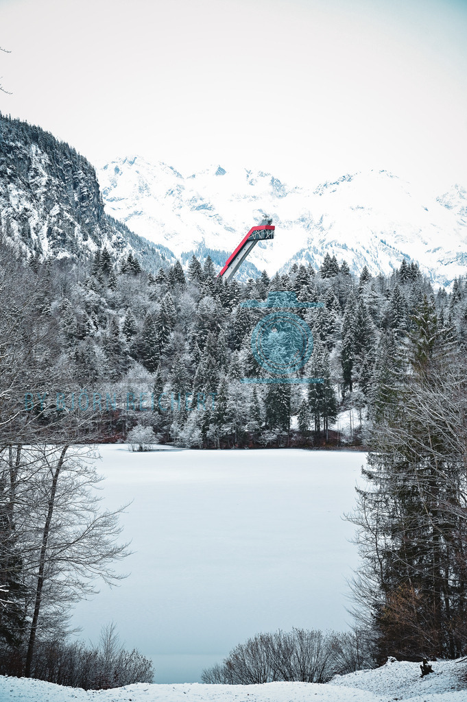FIS world cup ski jumping men, individual HS235, Oberstdorf (GER) | 24.02.2024, Oberstdorf, Germany (GER):
feature: Heini-Klopfer-Skiflugschanze - FIS world cup ski jumping men, individual HS235, Oberstdorf (GER). www.nordicfocus.com. © Reichert/NordicFocus. Every downloaded picture is fee-liable