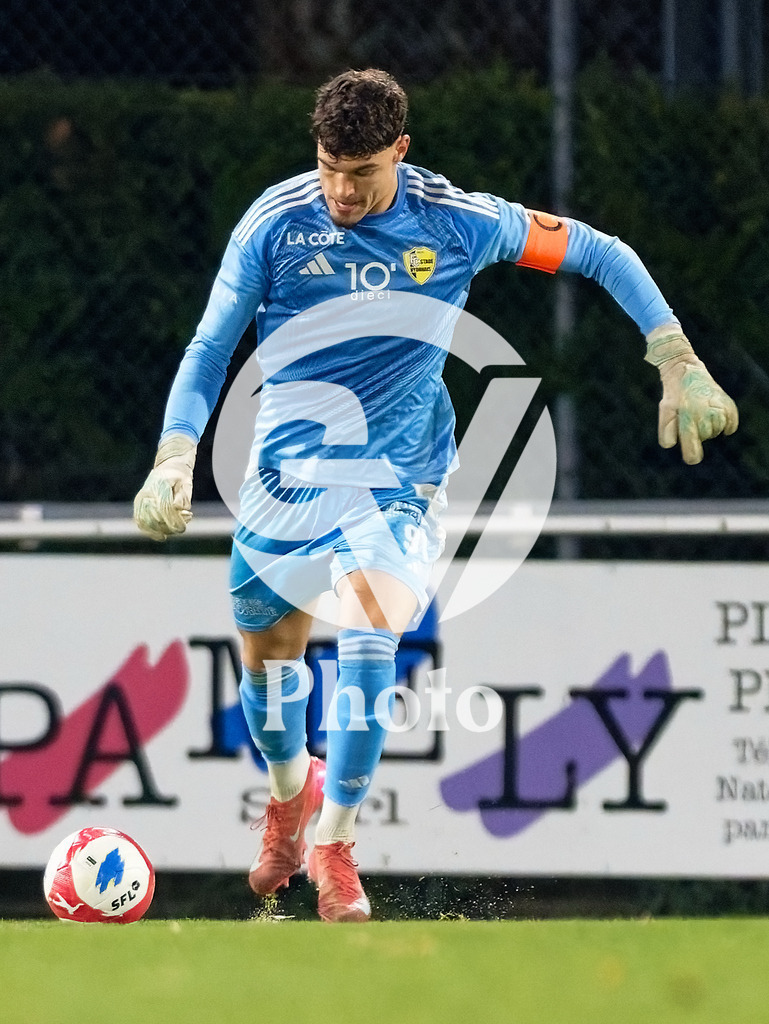 dieci Challenge League - FC Stade Nyonnais v FC Vaduz |  during the dieci Challenge League match between FC Stade Nyonnais and FC Vaduz at Centre sportif de Colovray in Nyon, Switzerland