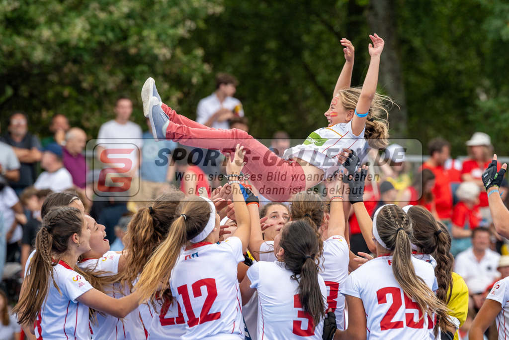 SFE_20230716_0004-3 | EuroHockey EM U18 Girls 3th 4th England vs Spain am 16.07.2023 in Krefeld (Gerd-Wellen-Hockeyanlage), Photo: Stephan Fehrmann 2023 (Sports-Gallery)