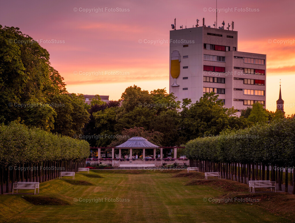 Ostring Park Hamm | Der Ostring Park in Hamm Westfalen mit Bierglas - Realisiert mit Pictrs.com