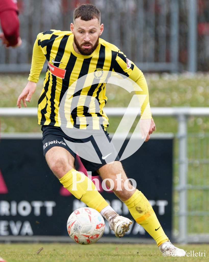 1ere Ligue Classic - Meyrin FC v Servette FC M-21 | during the 1ere Ligue Classic game between Meyrin FC and Servette FC M-21 at Stade des Arberes in Meyrin, Switzerland