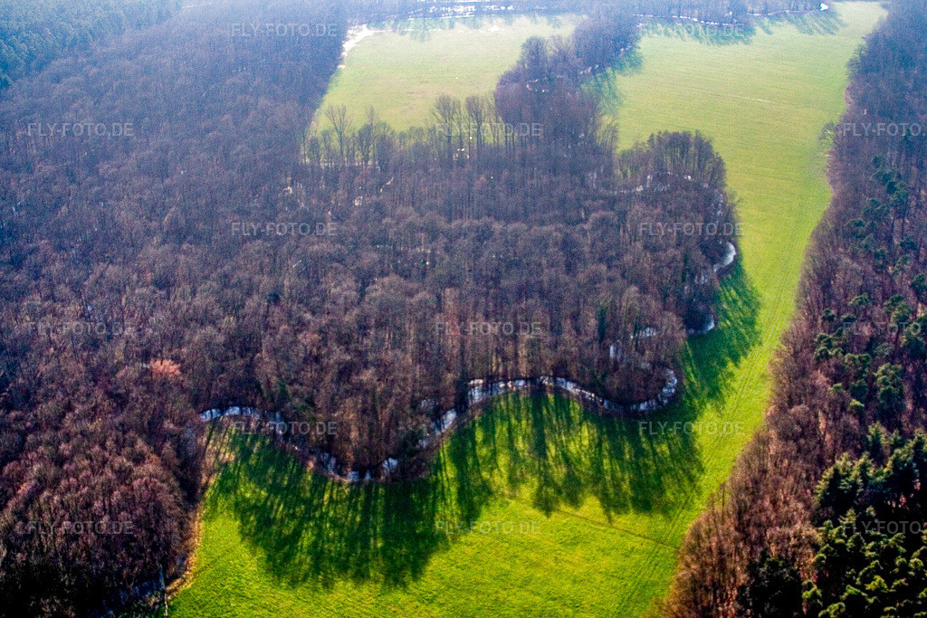 Luftbild: Otterbachtal in Kandel im Bundesland Rheinland-Pfalz in Deutschland. Foto: IMG_5472.jpg vom 21.02.2007 durch Werner Riehm/FLY-FOTO.de