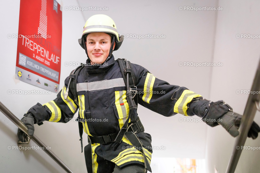KölnTurm Treppenlauf; Köln, 03.08.2025 | Impressionen vom KölnTurm Treppenlauf am 03.08.2025 in Köln (Nordrhein-Westfalen). 