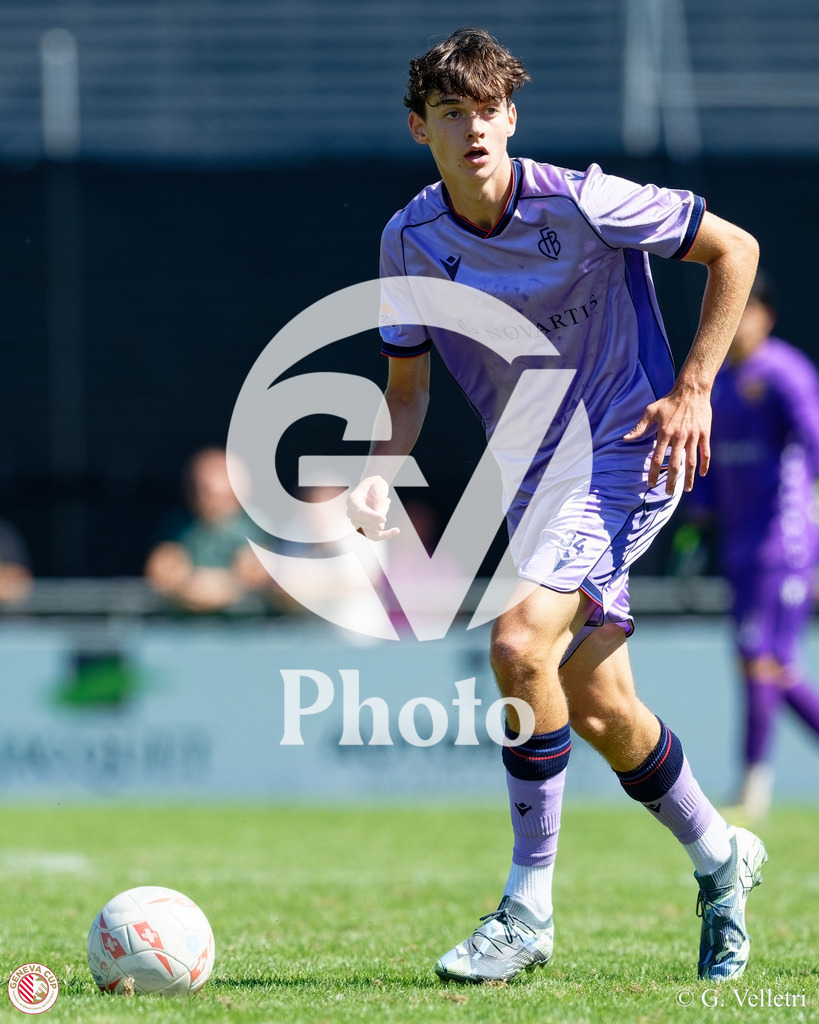 GenevaCup 5-6 - FC Basel v Meyrin FC | during the GenevaCup 5-6 match between FC Basel and Meyrin FC at Stade des Arberes in Meyrin, Switzerland
