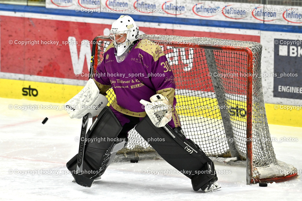 EC Kellerberg vs. EC Arnoldstein | #30 Pirker Christopher EC Kellerberg, EC Kellerberg vs. EC Arnoldstein, EC Kellerberg vs. EC Arnoldstein am 31.01.2025 in Villach (Stadthalle Villach), Austria, (Photo by Bernd Stefan)