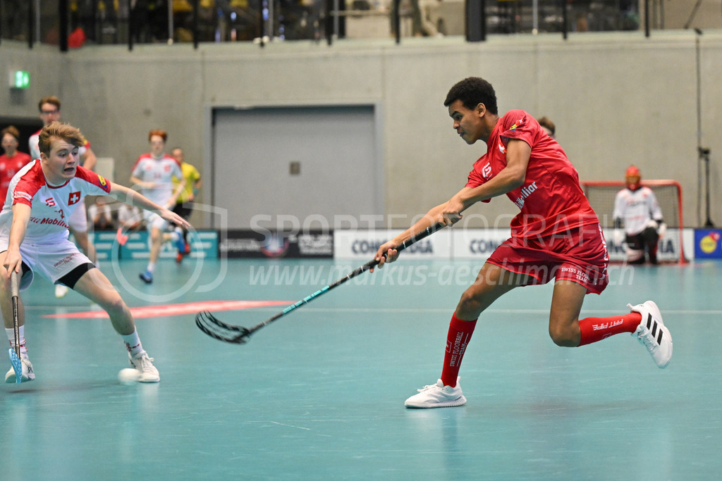 Switzerland B U19 vs Switzerland U19 - 4. February 2024 | Switzerland B U19 vs Switzerland U19
U19 Men International Matches in Switzerland
GoEasy Arena, Siggenthal Station
Switzerland forward #17 Janis Schwarz.
Credit: Markus Aeschimann | <a href="https://www.markus-aeschimann.ch">Sportfotografie Markus Aeschimann</a> | <a href="https://www.instagram.com/sportfotografie.aeschimann">@sportfotografie.aeschimann</a> - Realisiert mit Pictrs.com
