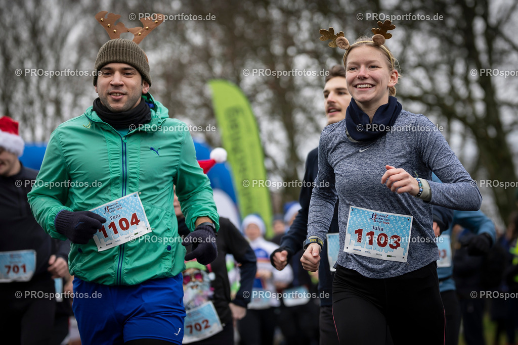 Bonner Nikolauslauf in Bonn, 08.12.2024 | Impressionen vom Bonner Nikolauslauf am 08.12.2024 in Bonn (Freizeitpark Rheinaue). Foto: BEAUTIFUL SPORTS/Axel Kohring