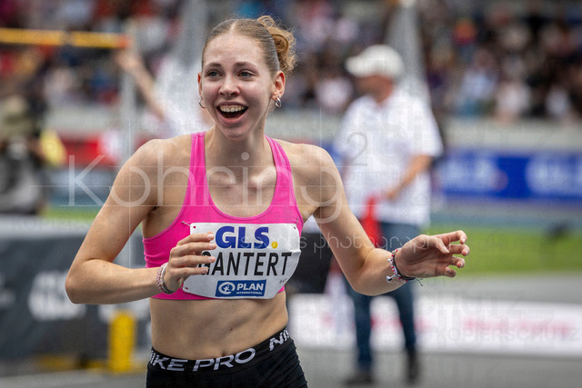 Deutsche Leichtathletik-Meisterschaften; Bochum-Wattenscheid, 26.07.2026 | Deutsche Meisterin im Hochsprung Dorothea Gantert (SpVg Laatzen) ; Deutsche Leichtathletik-Meisterschaften am 26.07.2026 im Lorheide-Stadion, Bochum-Wattenscheid (Nordrhein-Westfalen).